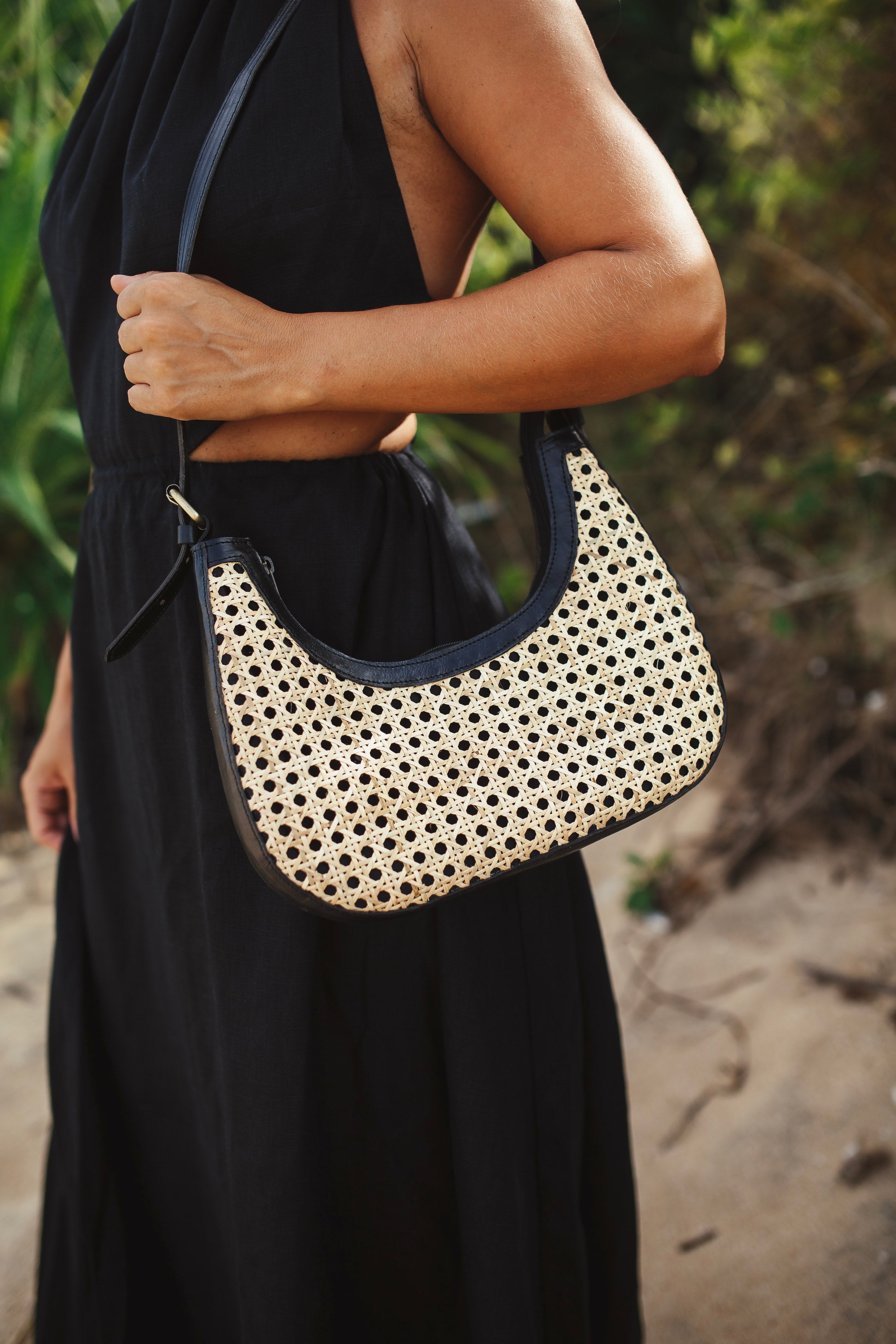 Mini Rattan Bag