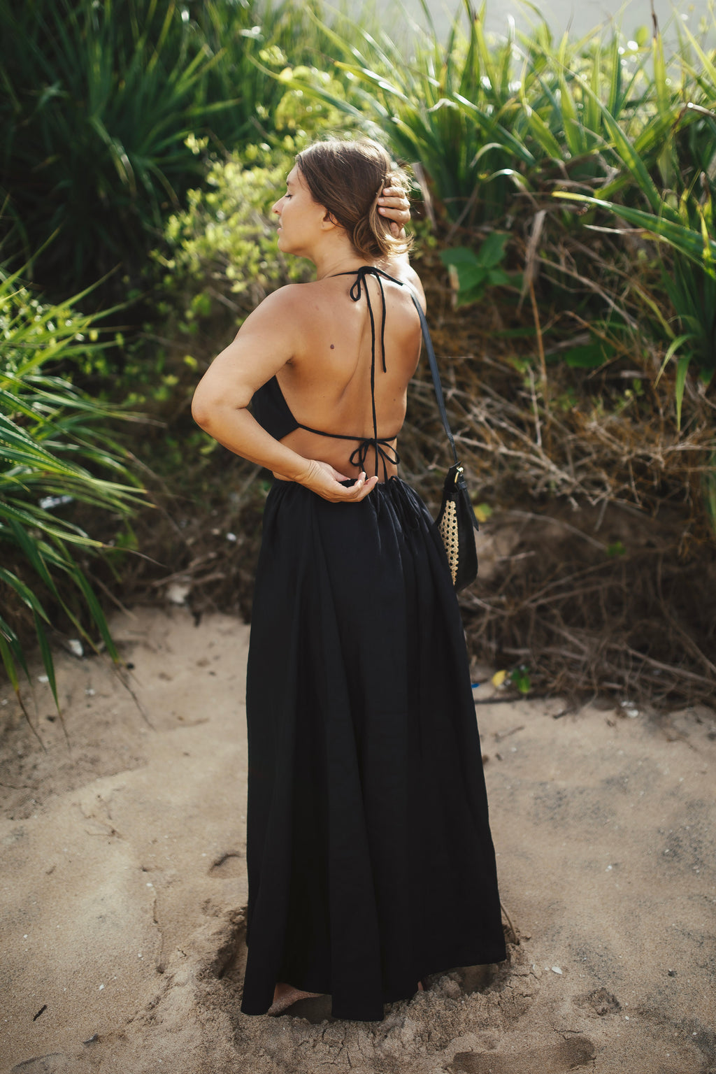 Linen Dress Ocean