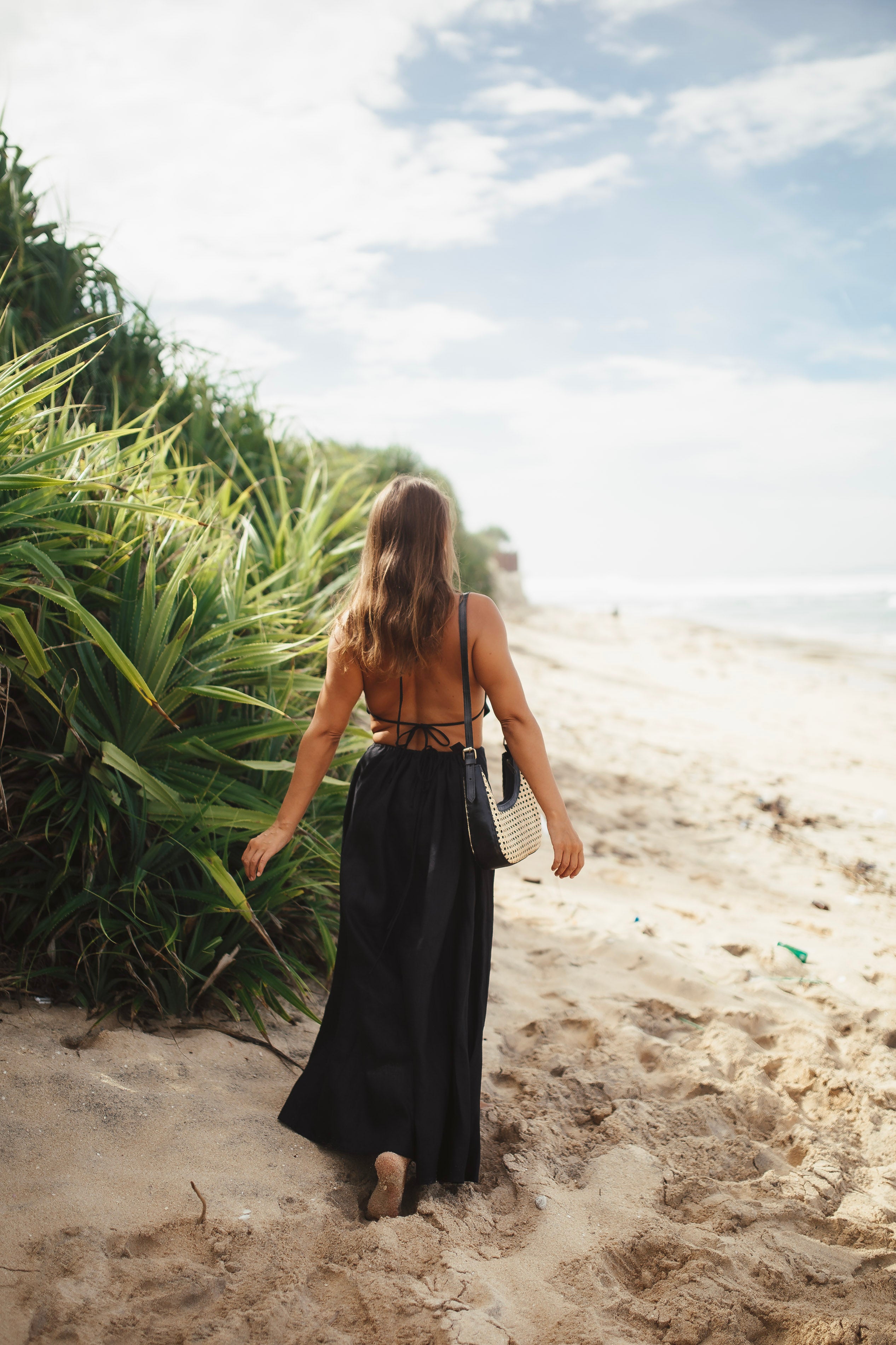 Linen Dress Ocean