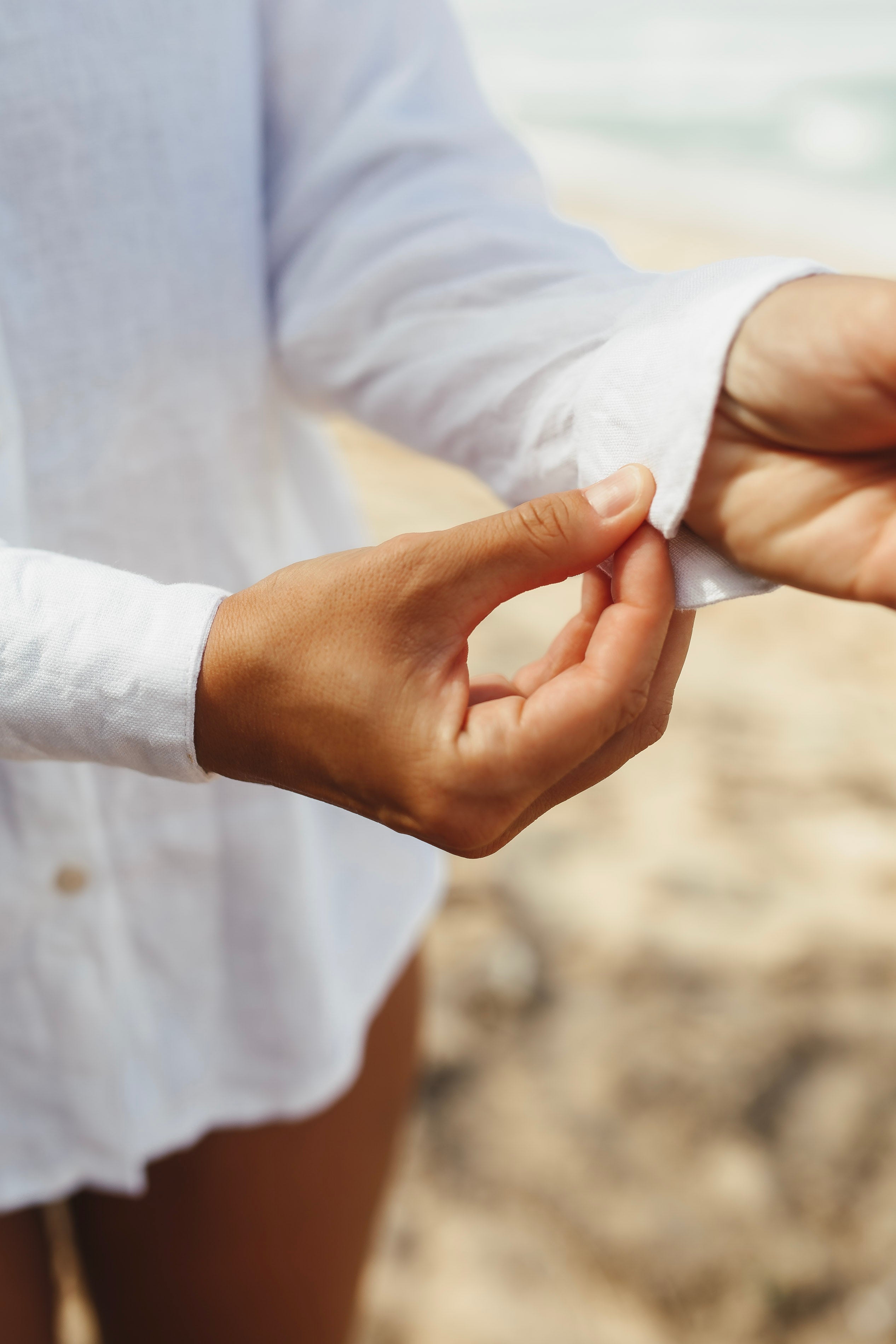 White Linen Shirt