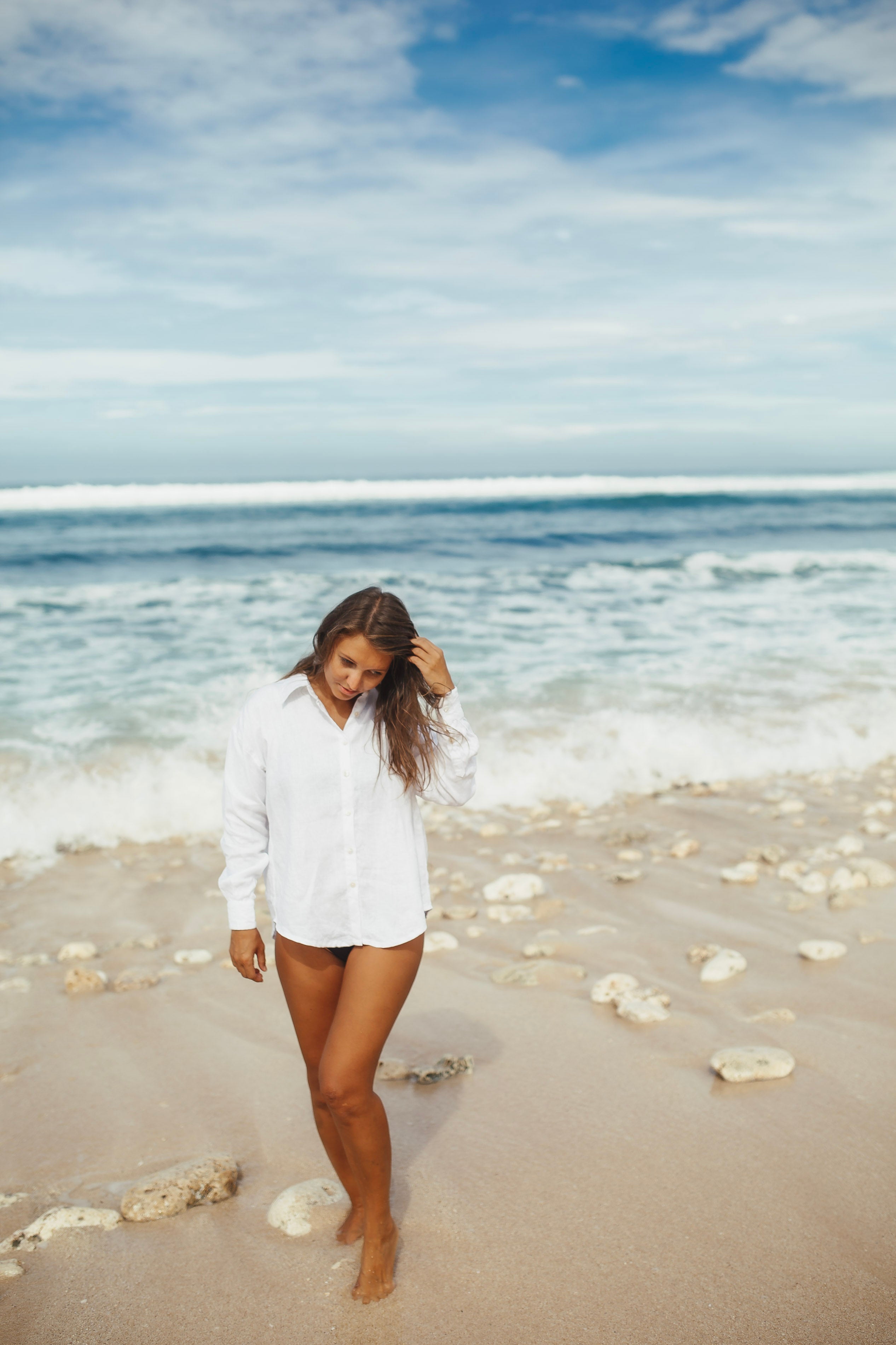 White Linen Shirt