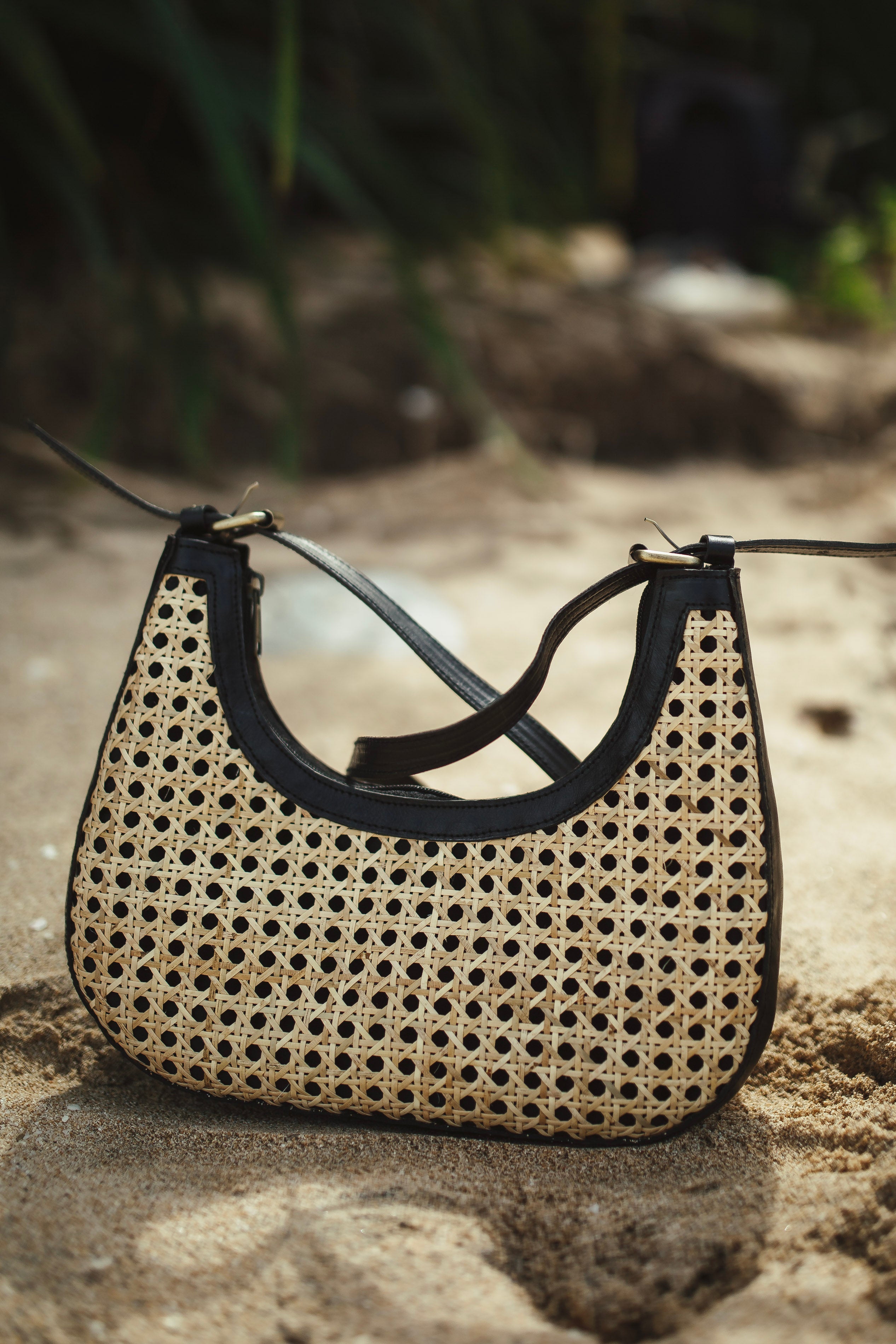 Mini Rattan Bag