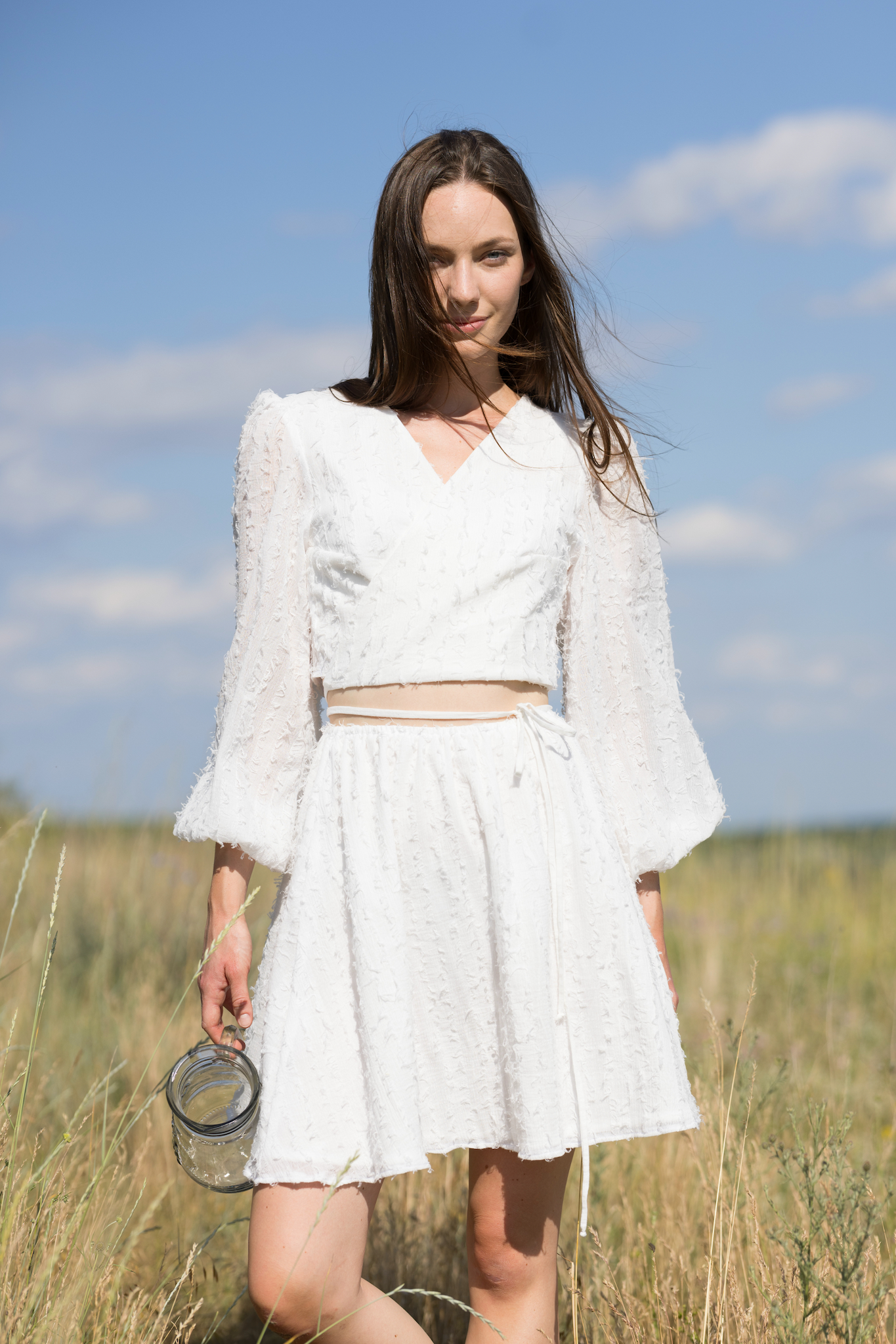 Elara Top and Skirt