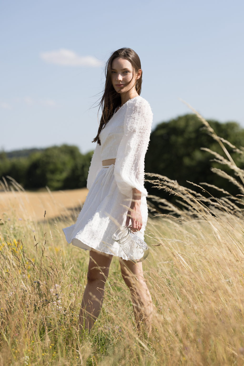 Elara Top and Skirt