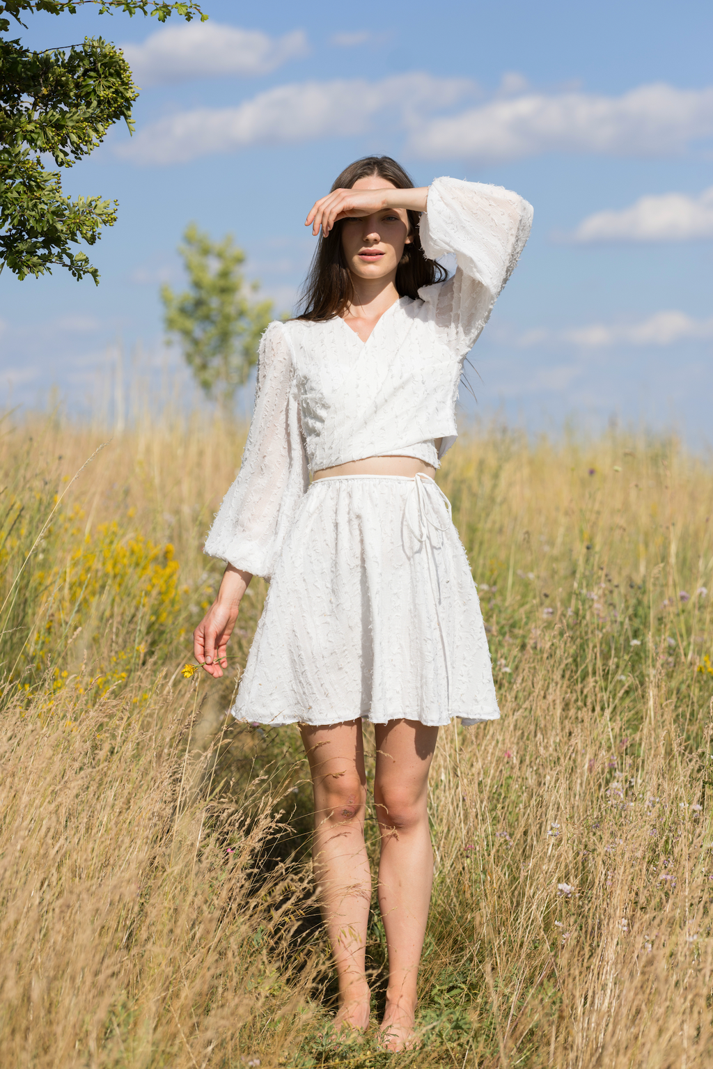 Elara Top and Skirt
